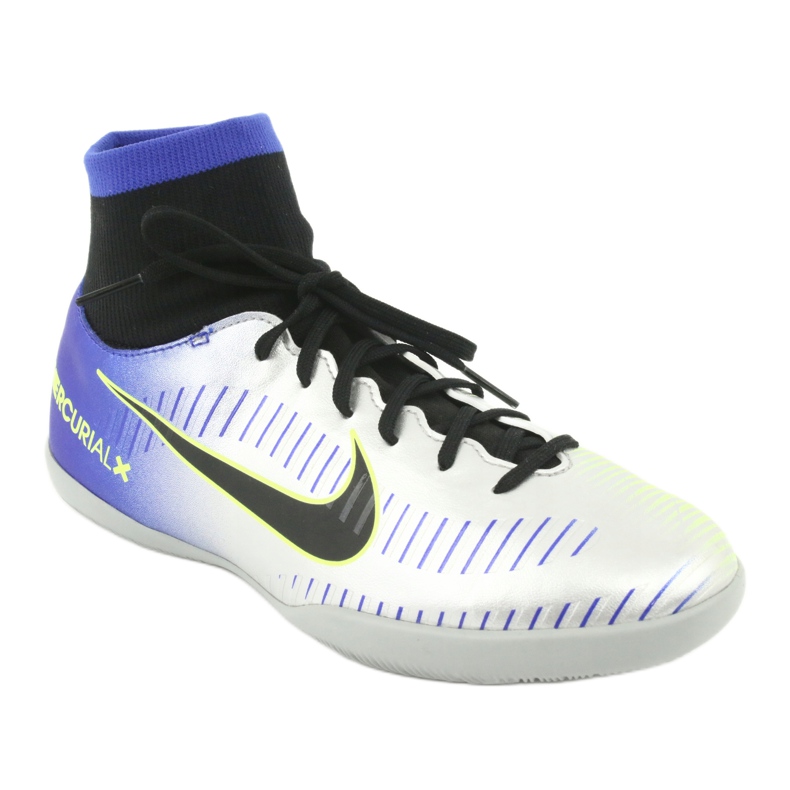 Hallenschuhe Nike Mercurial Victory 6 Df Njr Ic Jr 921491-407 silber- 1