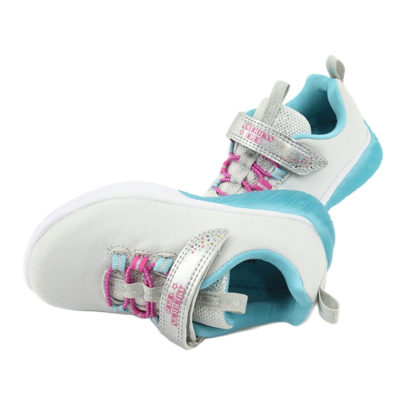American Club ES14 Sportschuhe grau/blau 6
