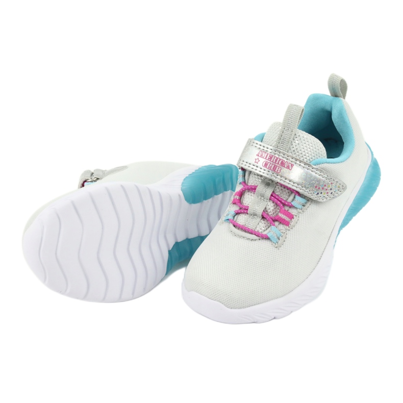 American Club ES14 Sportschuhe grau/blau 5