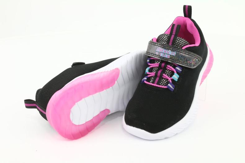 American Club ES14 rosa Sportschuhe schwarz lila 5