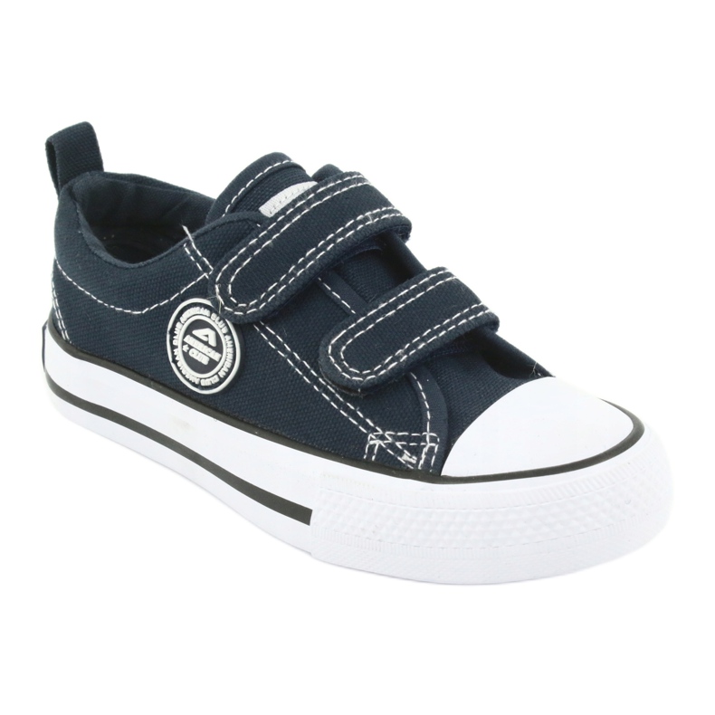 Navy American Club LH35 Klett-Turnschuhe blau 1