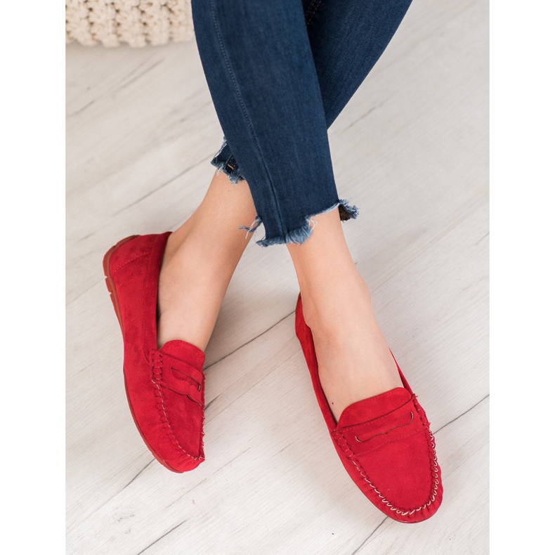 Seastar Klassische rote Loafer 1