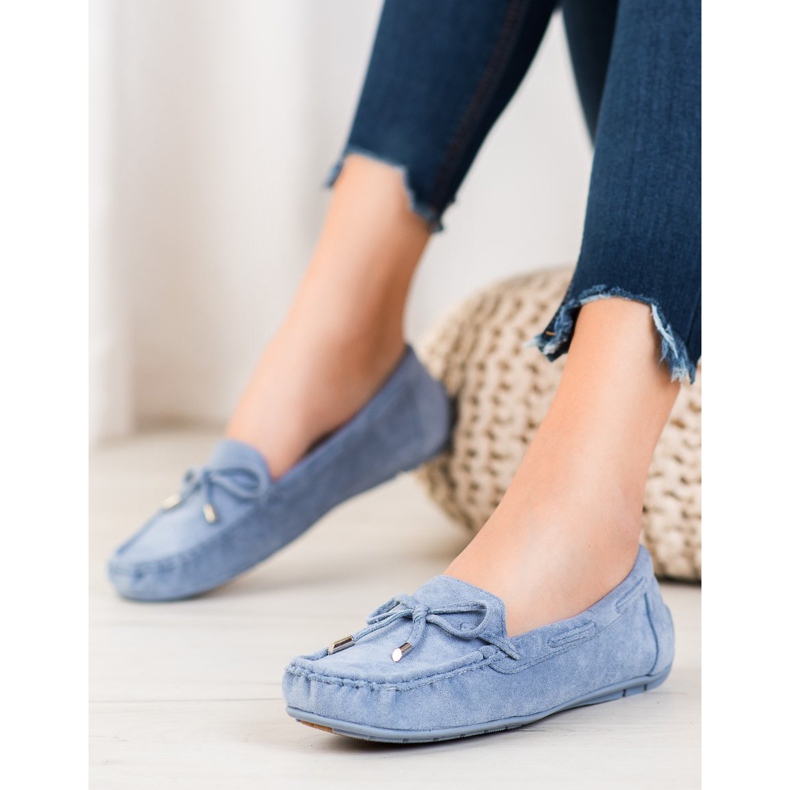 Seastar Klassische Loafer mit Schleife blau 2