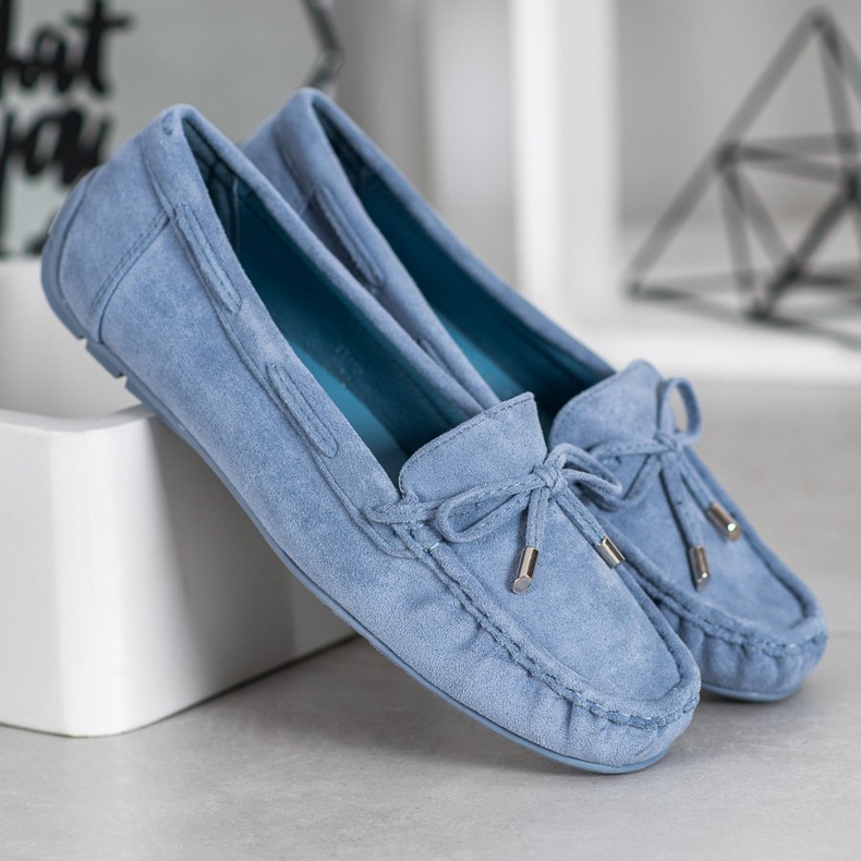 Seastar Klassische Loafer mit Schleife blau 1