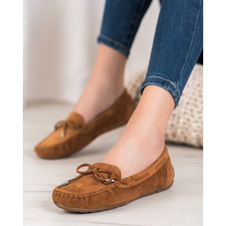 Seastar Klassische Loafer mit Schleife braun 2