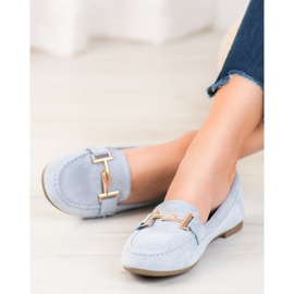 Bestelle Elegante blaue Loafer 1