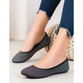 McKey Ballerina in den Herzen weiß schwarz 1