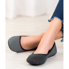 McKey Ballerina in den Herzen weiß schwarz 2