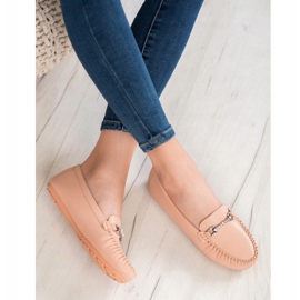 Fama Mokassins mit Zirkonia rosa 1