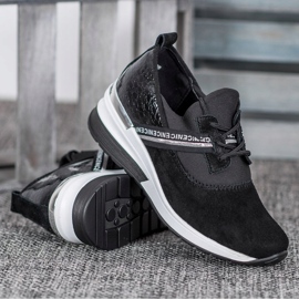 Filippo Sneakers aus Leder Nizza schwarz 2