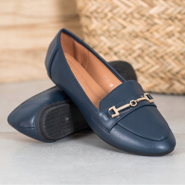 Clowse Stylische Schuhe aus Öko-Leder blau 1