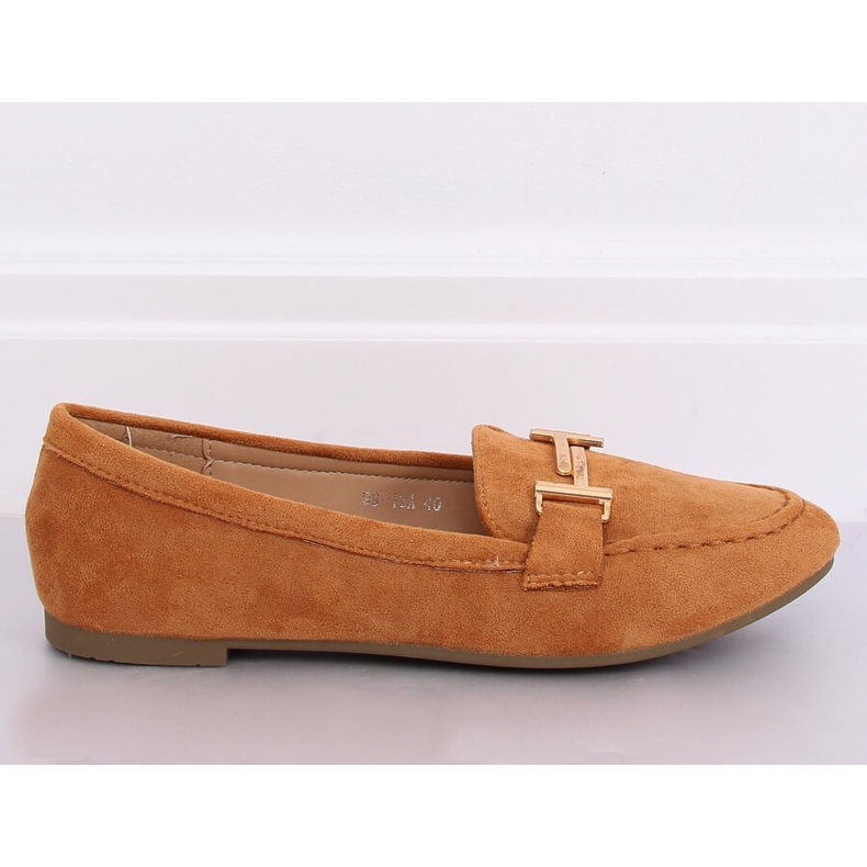 Damen-Loafer camel 99-13A Camel braun 1