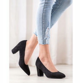 Schwarze VINCEZA Pumps 2