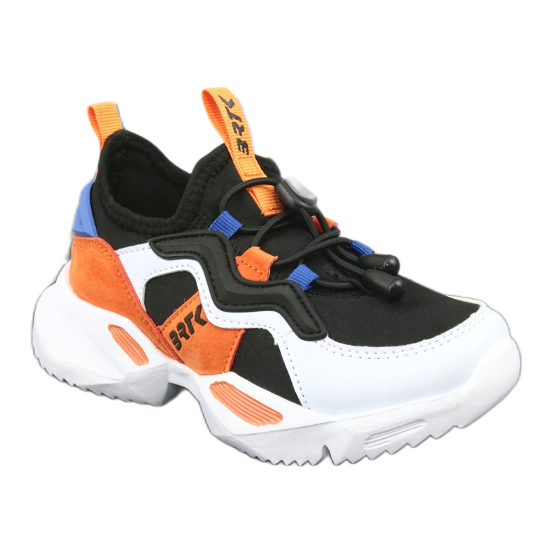 Bartek 75219 Sportschuhe weiß schwarz blau orange 1