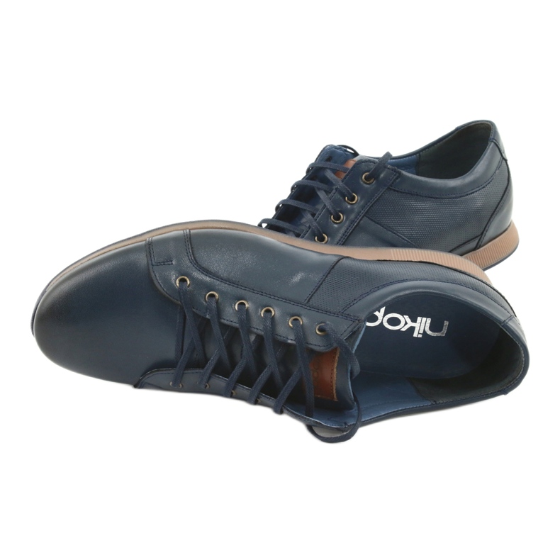 Nikopol Herren Marine Blue Herrenschuhe 1730 blau 6