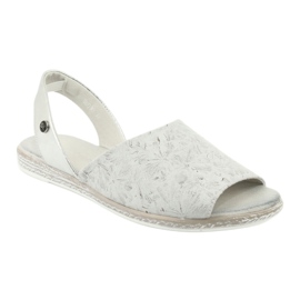 Damen Sandalen grau / silber Sergio Leone SK030 1