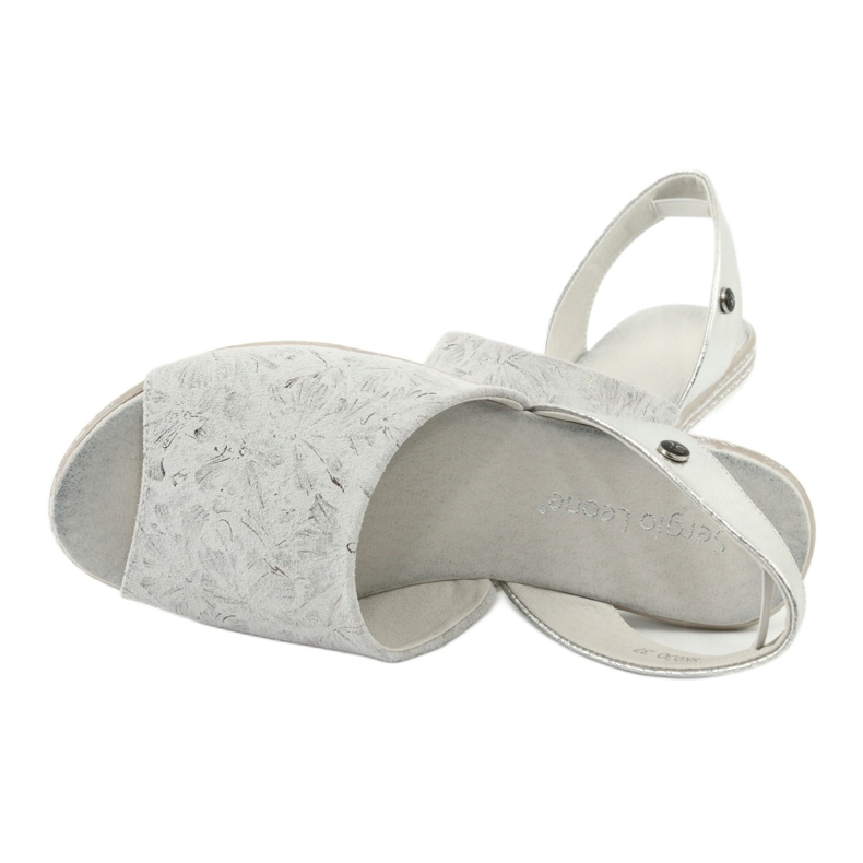 Damen Sandalen grau / silber Sergio Leone SK030 4