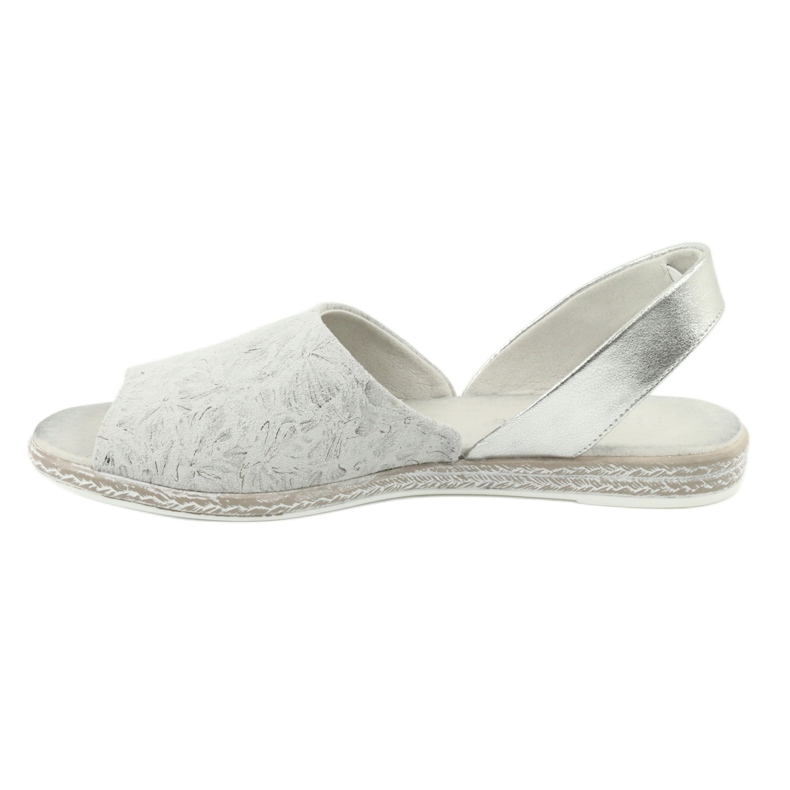 Damen Sandalen grau / silber Sergio Leone SK030 2