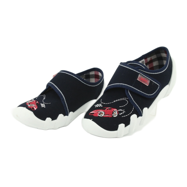Befado Kinderschuhe 273X051 rot marineblau 2