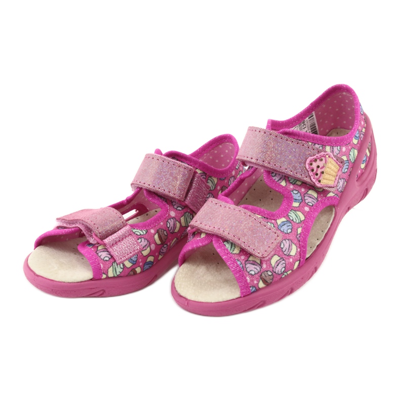 Befado Kinderschuhe 065X136 rosa mehrfarbig 2