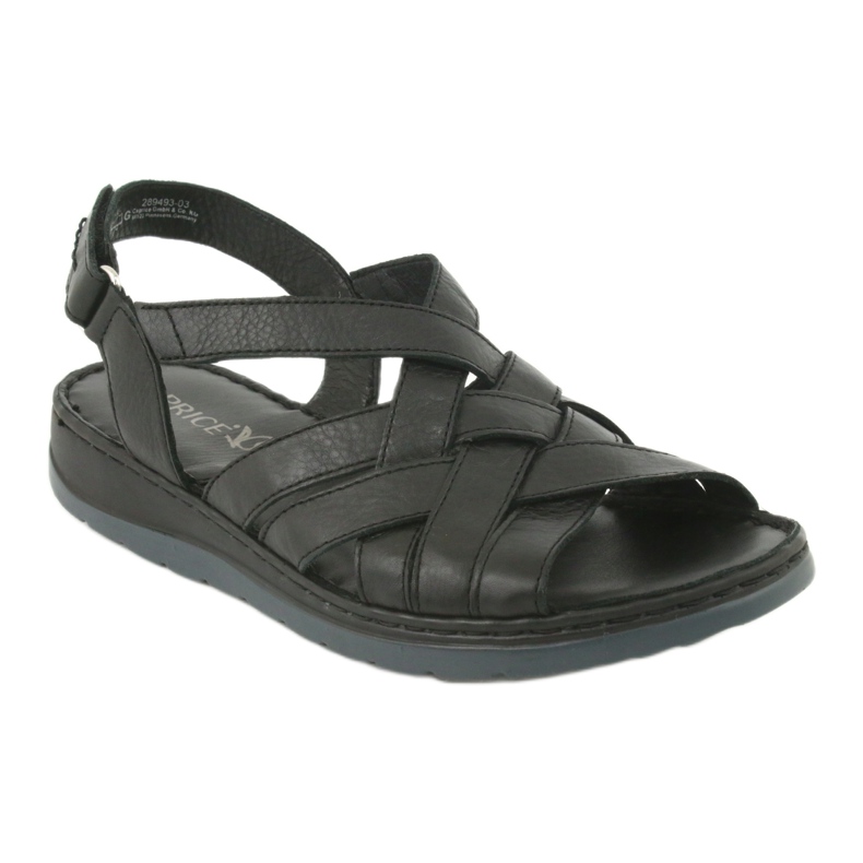 Komfort-Ledersandalen Caprice 28152 schwarz 1
