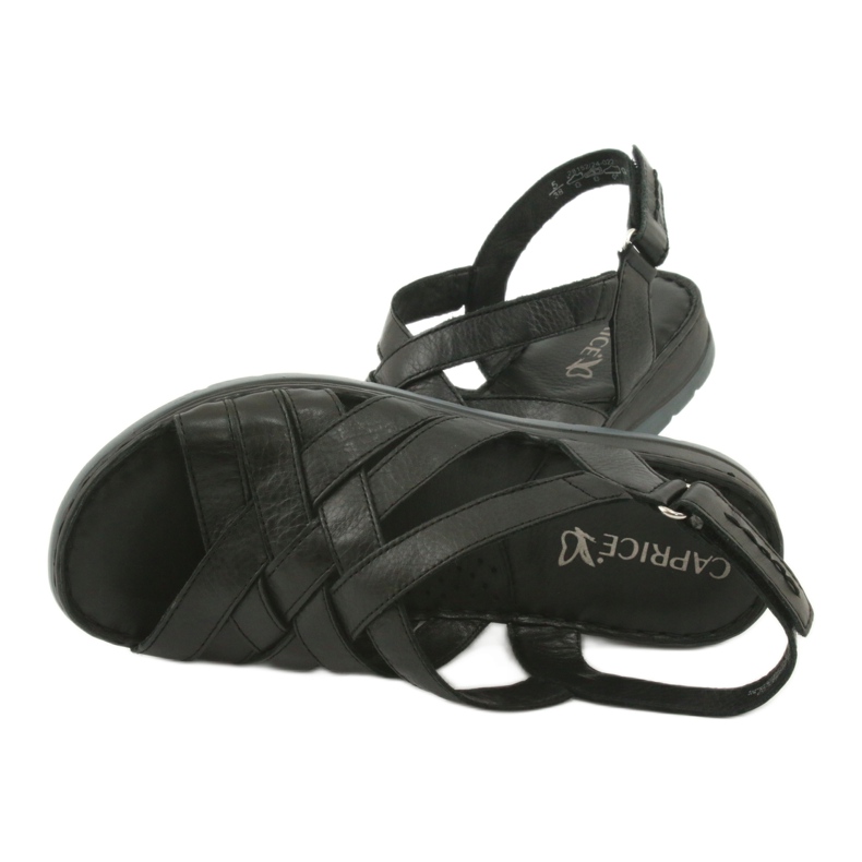 Komfort-Ledersandalen Caprice 28152 schwarz 5