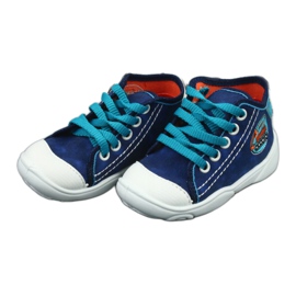 Befado Kinderschuhe 218P054 marineblau blau 3