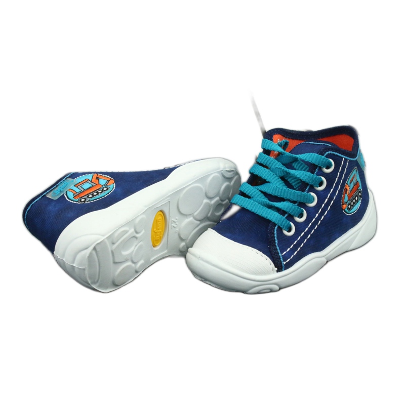 Befado Kinderschuhe 218P054 marineblau blau 4