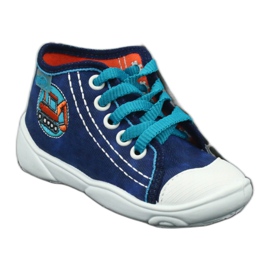 Befado Kinderschuhe 218P054 marineblau blau 1