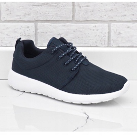 Marineblaue Sportschuhe 9-6836B-12 1