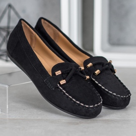 Nio Nio Elegante Wildleder-Loafer schwarz 2