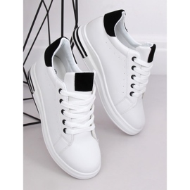 Weiße Damen Sneakers L8035 Weiß 2