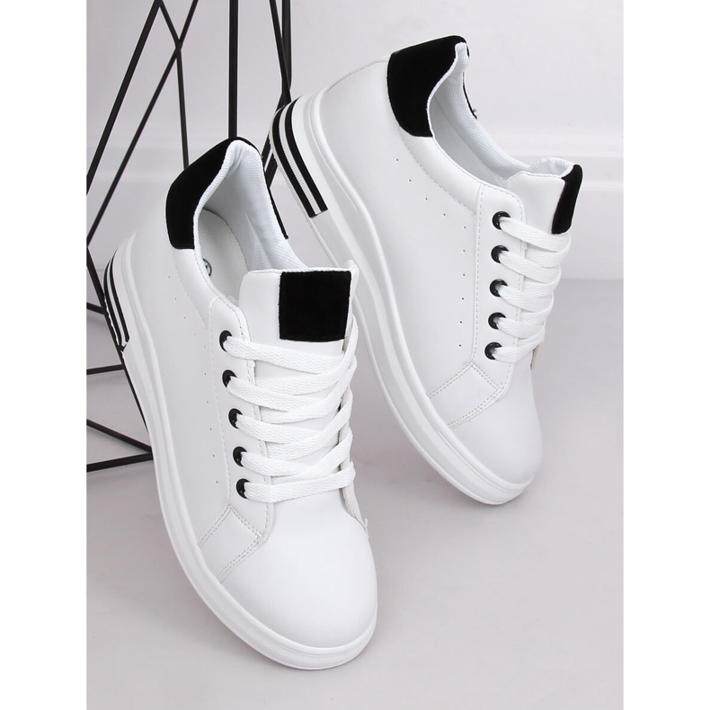 Weiße Damen Sneakers L8035 Weiß 2