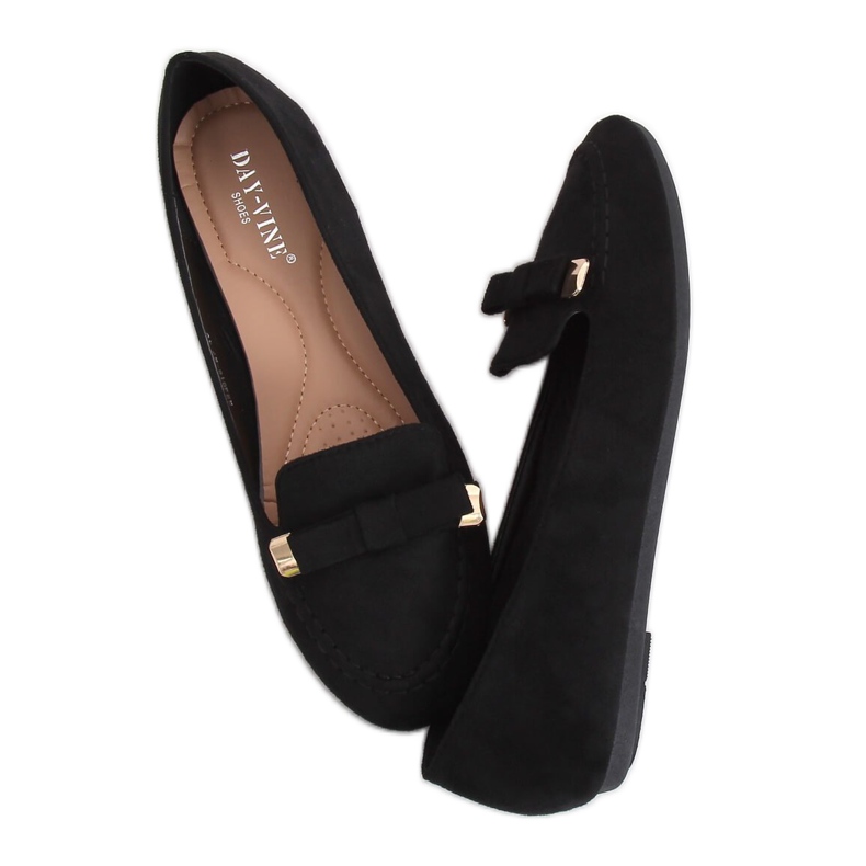 Schwarze Damen Slipper 2S2018-27 Schwarz 1