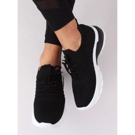 Schwarz ZH-6 Schwarze Sportschuhe 2