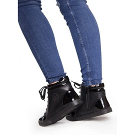 High-Top-Sneaker R18 Schwarz 2