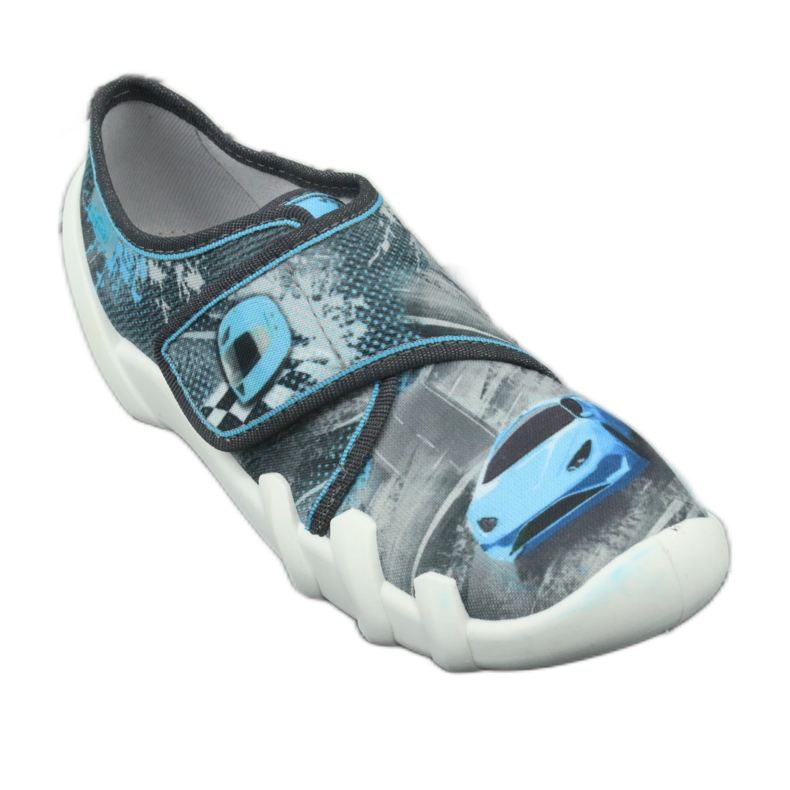 Befado Kinderschuhe 273Y290 blau grau 2