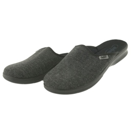 Befado Herrenschuhe PU 548M022 schwarz grau 3