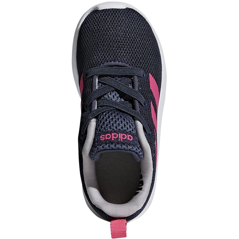 Schuhe adidas Lite Racer Cln K Jr BB7053 marineblau rosa 1