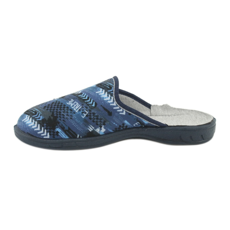 Befado farbige Kinderschuhe 707Y402 marineblau blau 2
