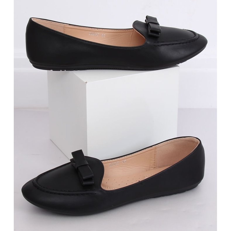 Schwarze Damen-Loafer A8637 Schwarz 2