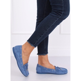 Blaue Damen Slipper RQ-1 Blau 1