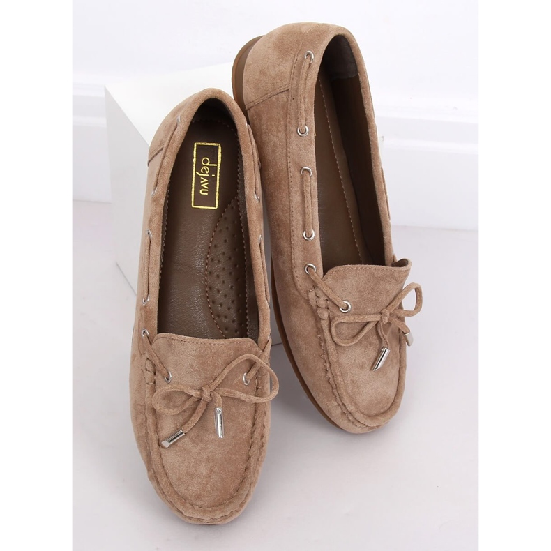 Damen Slipper dunkelbeige RND / AW20 / 017 Taupe braun 1