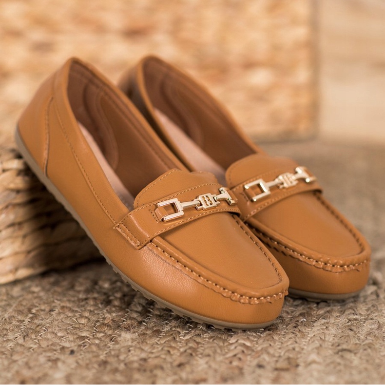 Fama Elegante braune Loafer 1