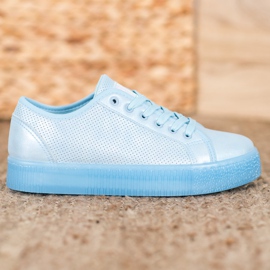 SHELOVET Blaue Turnschuhe 2