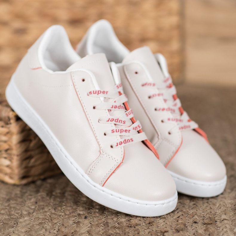 SHELOVET Supersportschuhe braun orange 1