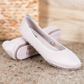 Kylie Klassische Ballerinas beige 1