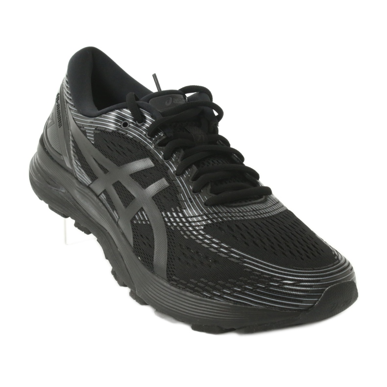 Laufschuhe Asics Gel-Nimbus 21 M 1011A169-004 schwarz grau 1