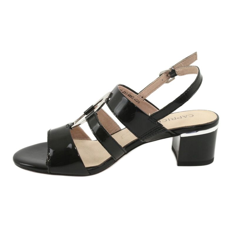Caprice Sandalen Damenschuhe mit Verzierung 28208 schwarz 2