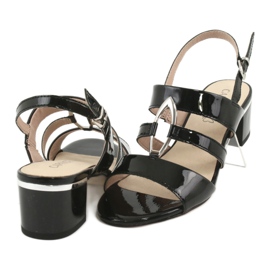 Caprice Sandalen Damenschuhe mit Verzierung 28208 schwarz 4